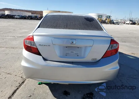 2012 Honda Civic Ex из США, поврежденный, VIN 2HGFB2F86CH539687